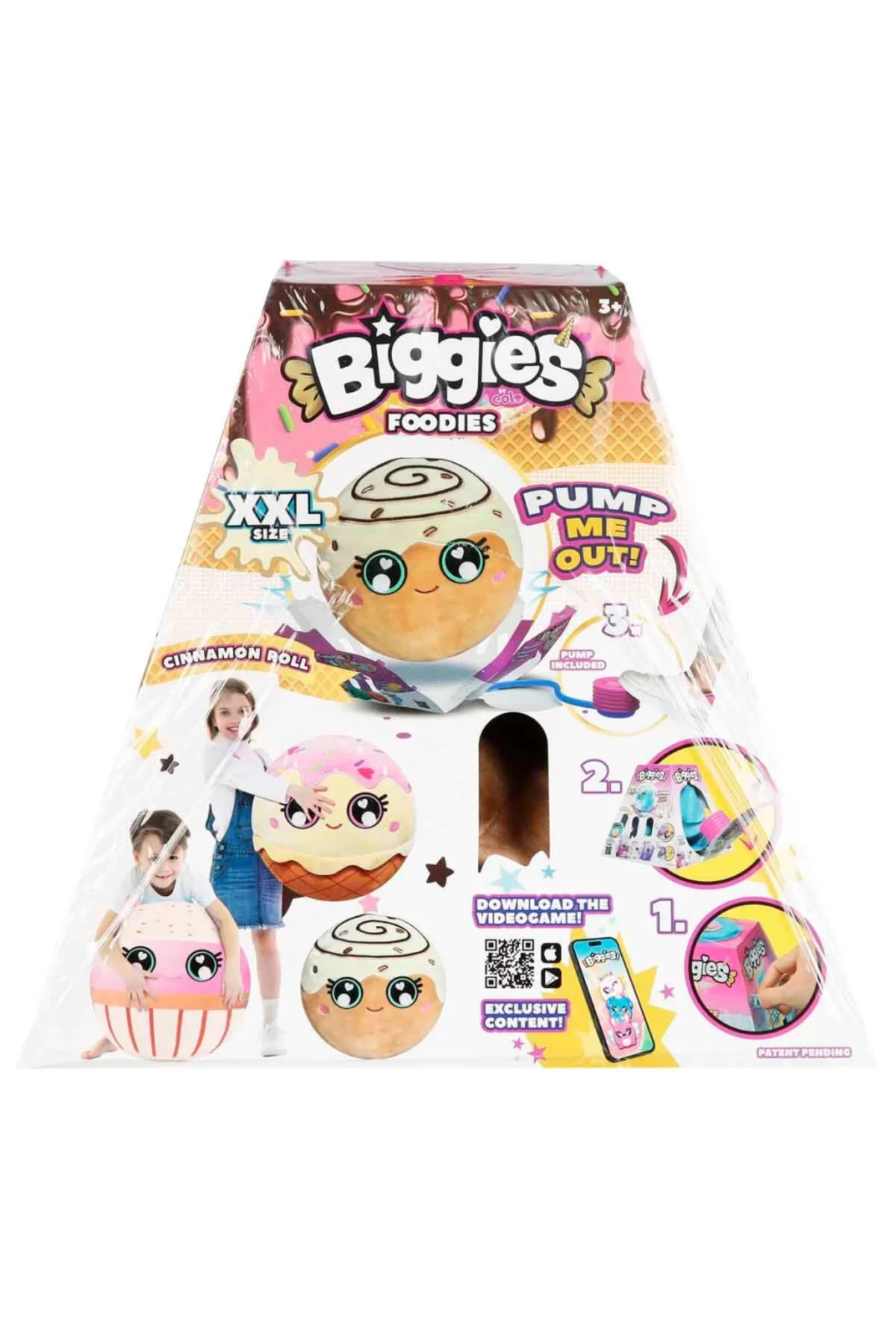 Şişme Peluş Cinnamon Roll XXL Foodies S6/ TrendXhome