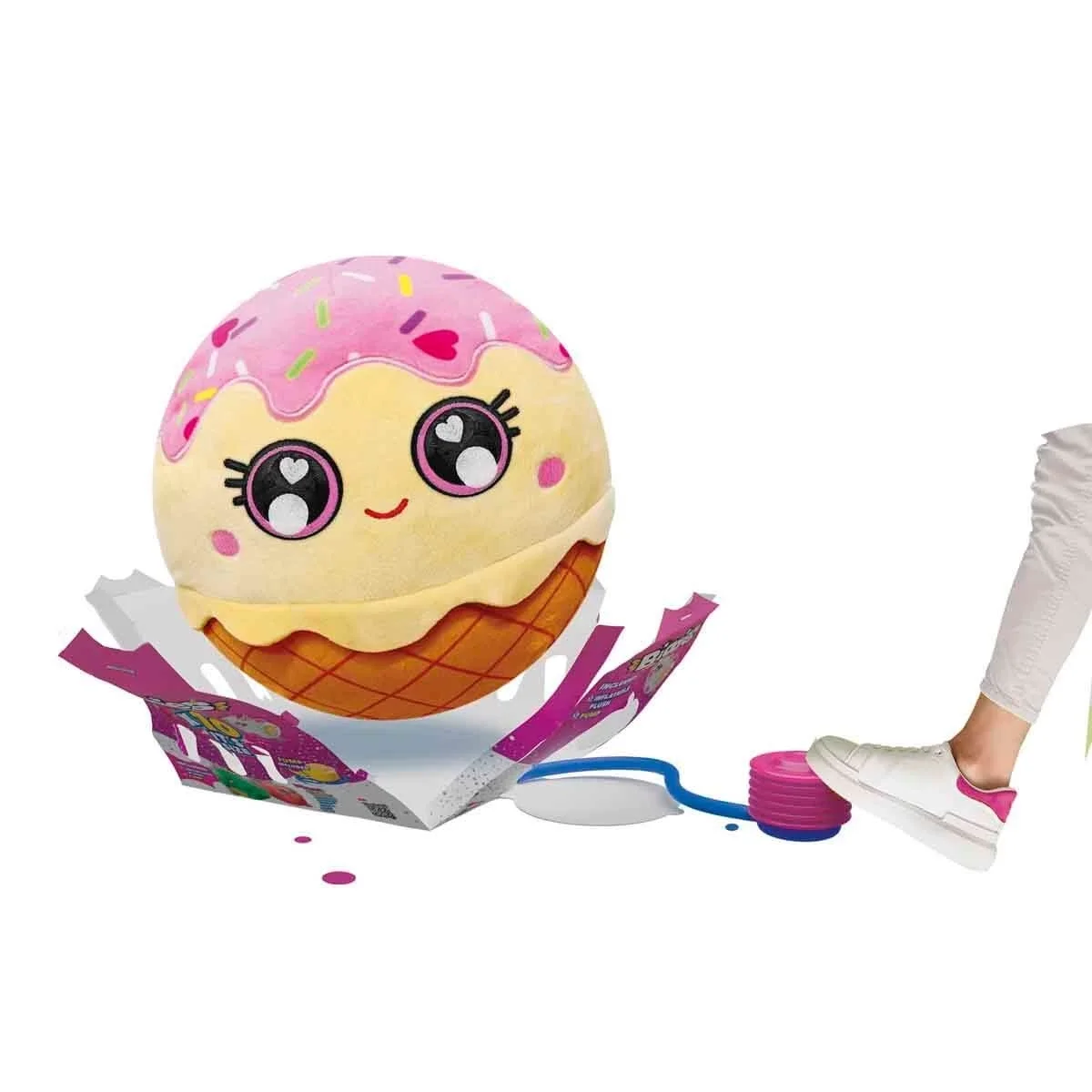 Şişme Peluş Dondurma XXL Foodies S6 S00072605