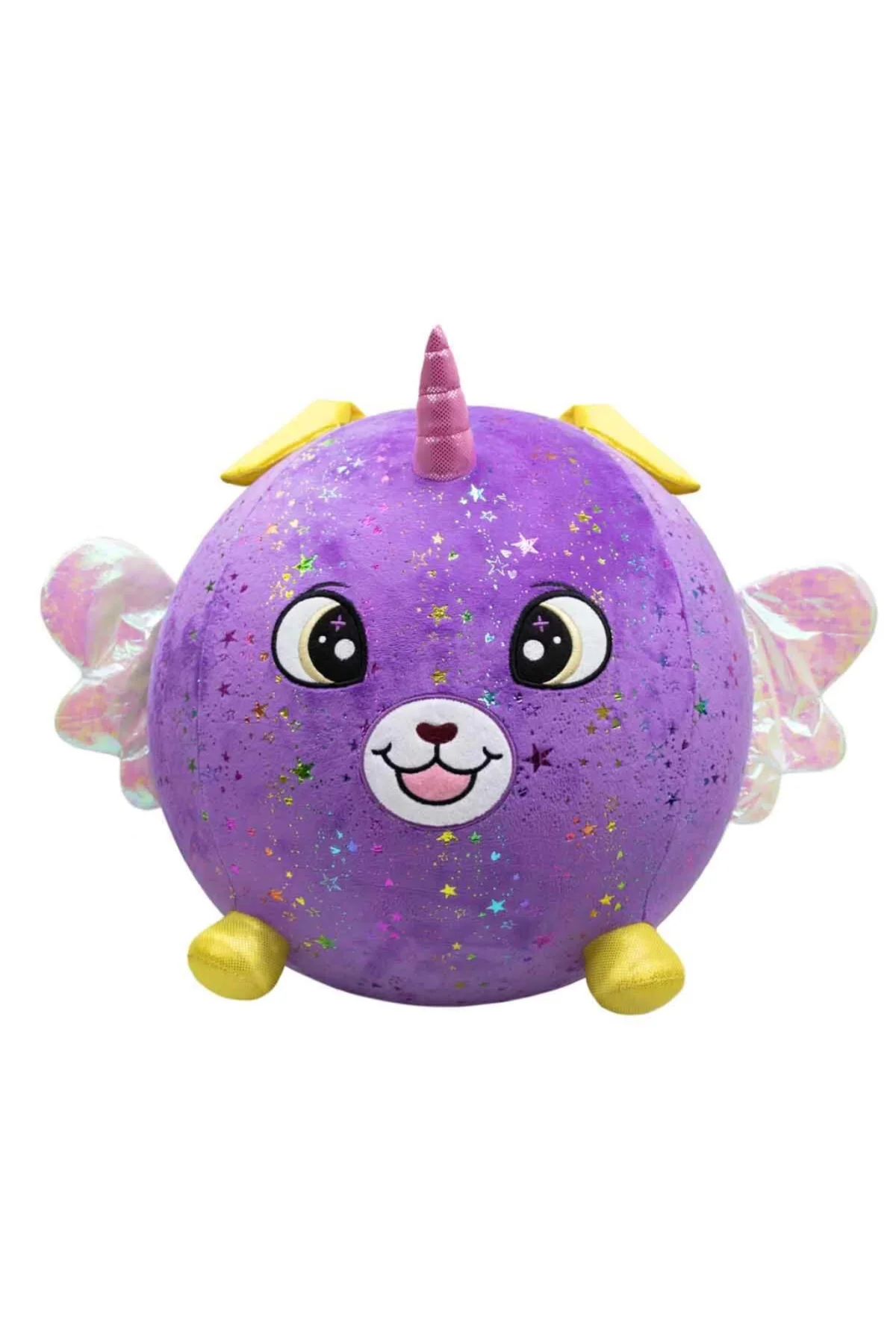 Şişme Peluş Mor Köpek XXL Shiny Corns S2