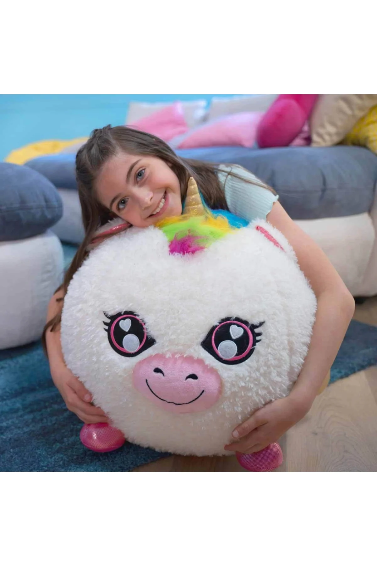 Şişme Peluş Unicorn XXL