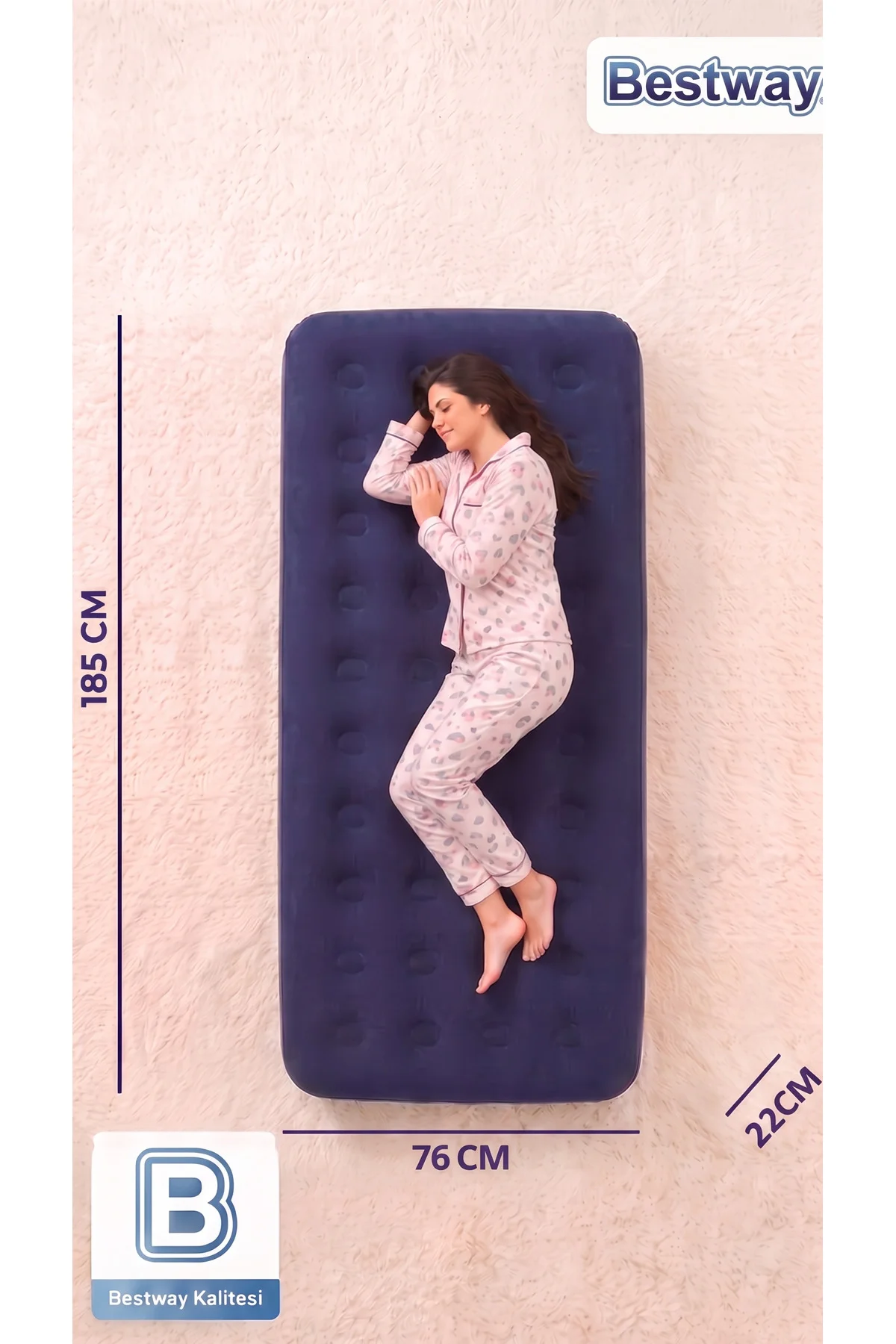 Şişme Yatak 185x76x22 cm 67000