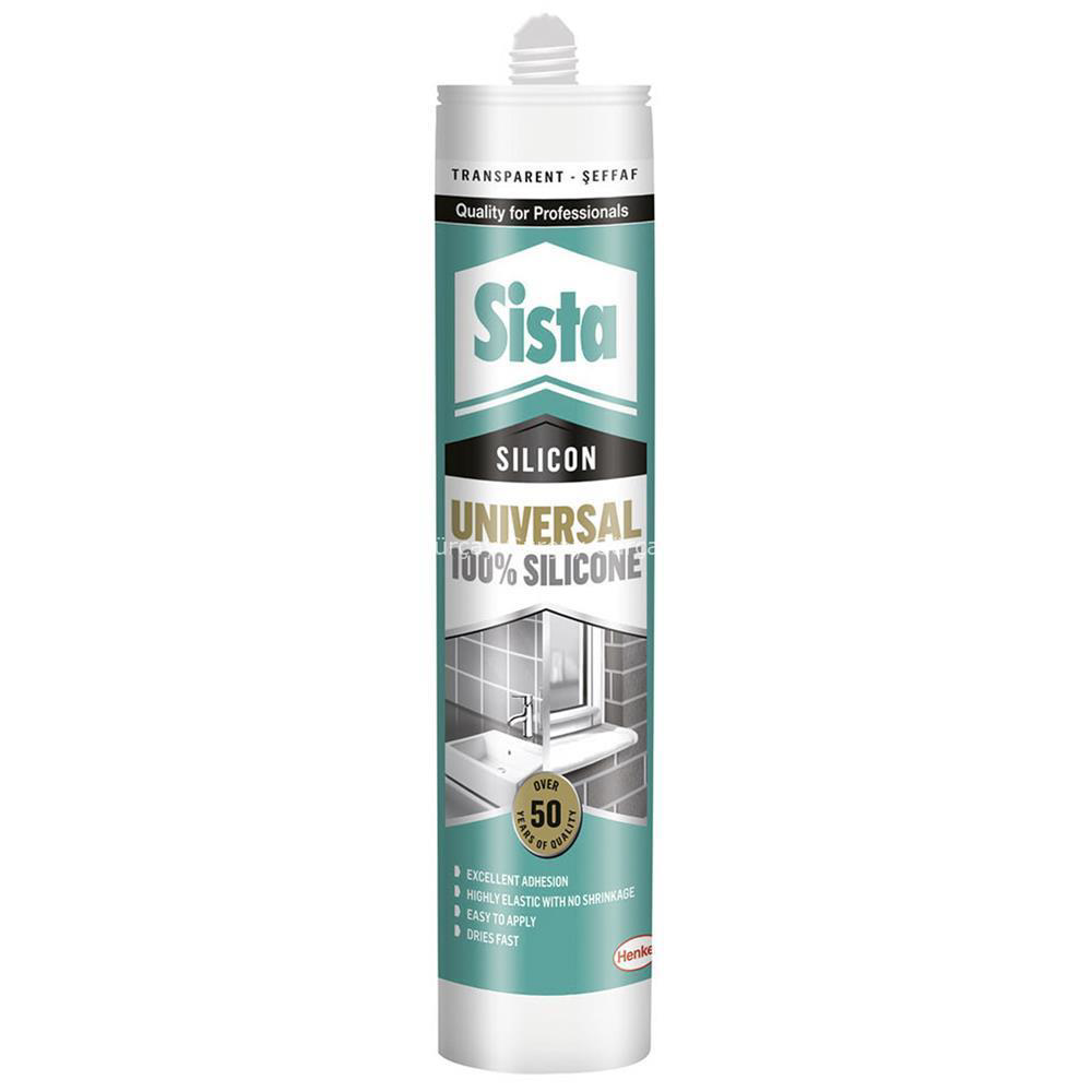 Sista  Şeffaf Silikon 280 Ml Kartuş