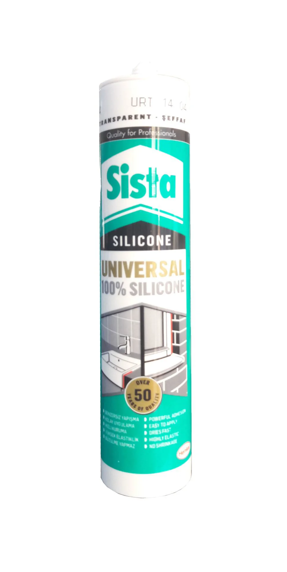 Sista Üniversal Şeffaf Silikon 280 ml - HENKEL