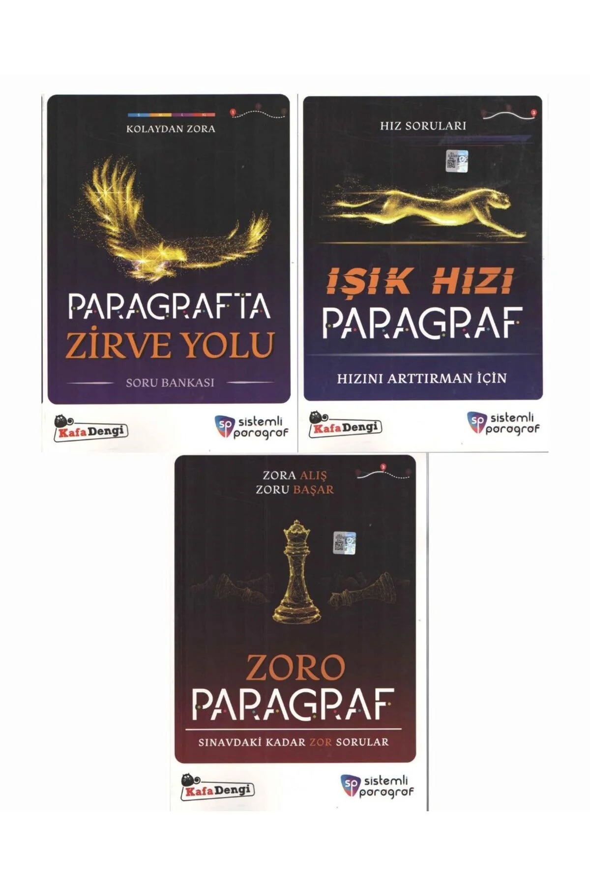 Sistemli Paragraf Zirve Yolu + Işık Hızı + Zoro Paragraf 3lü Set 