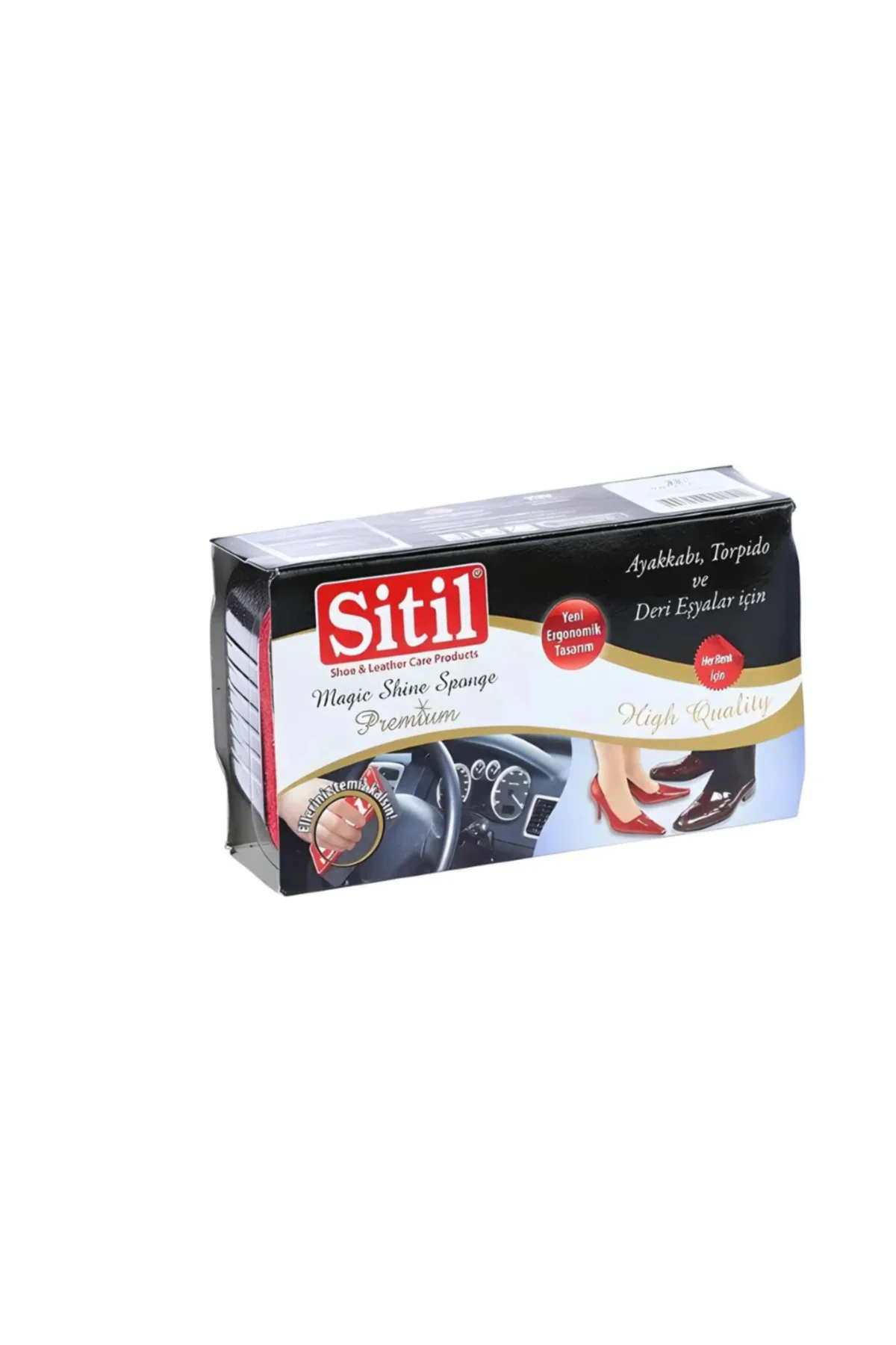 Sitil Ayakkabı Süngeri Stil Ayakkabı Parlatıcı Deri Araç Motor La