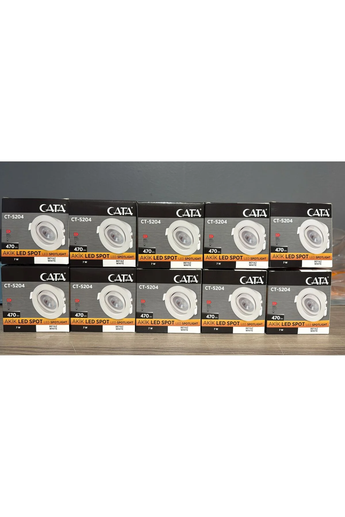 SIVA ALTI LED PANEL CT5204 BEYAZ IŞIK 10 ADET SIVA ALTI LED PANEL CT5204 BEYAZ IŞIK 10 ADET