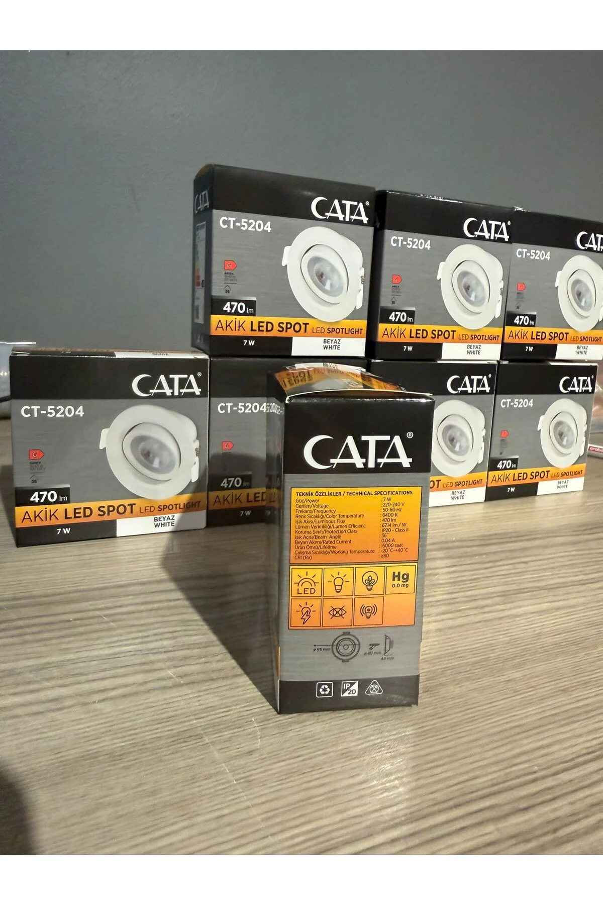 SIVA ALTI LED PANEL CT5204 BEYAZ IŞIK 10 ADET SIVA ALTI LED PANEL CT5204 BEYAZ IŞIK 10 ADET - Görsel 2