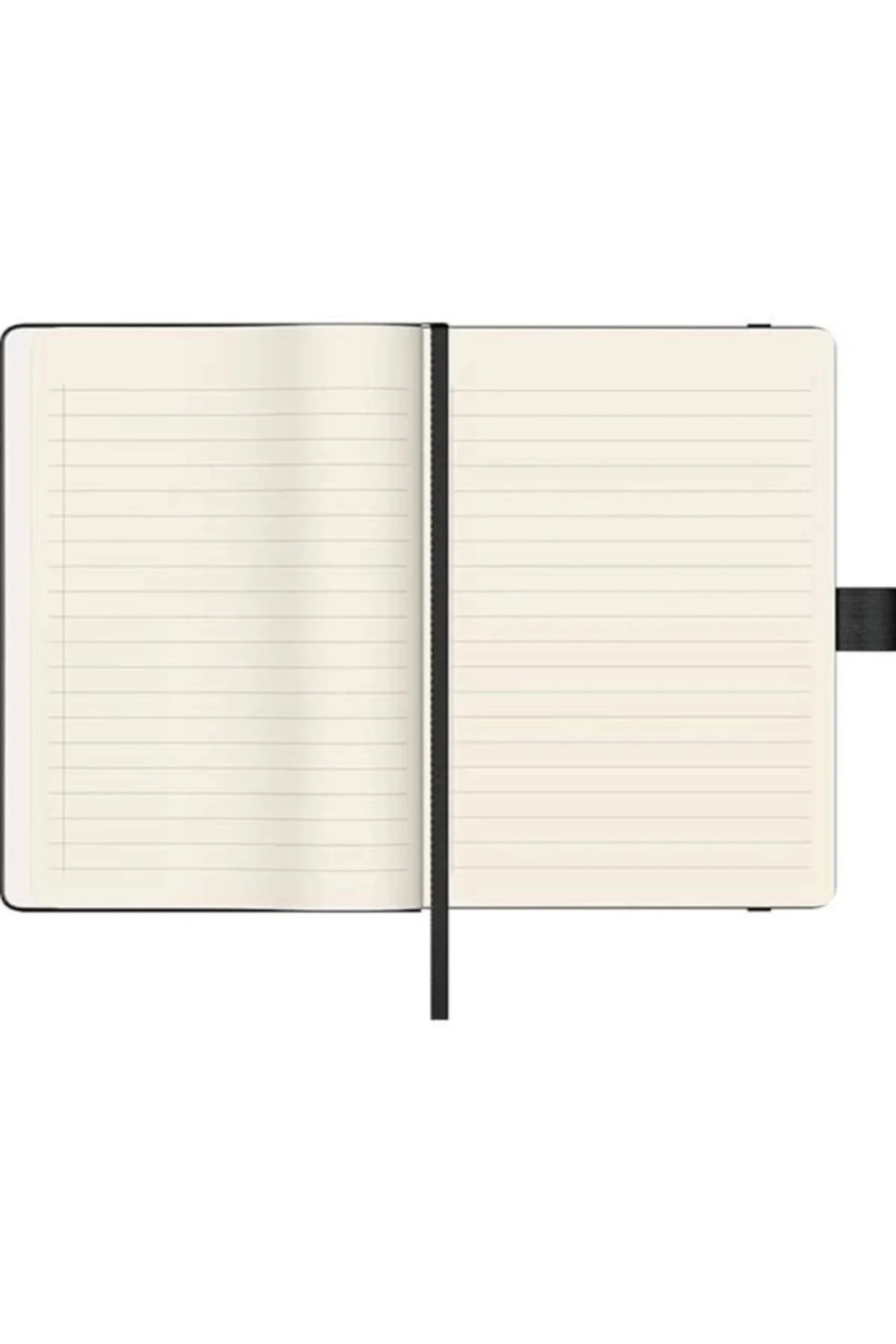 Sıvama Kalın Kapak Defter A6 Siyah