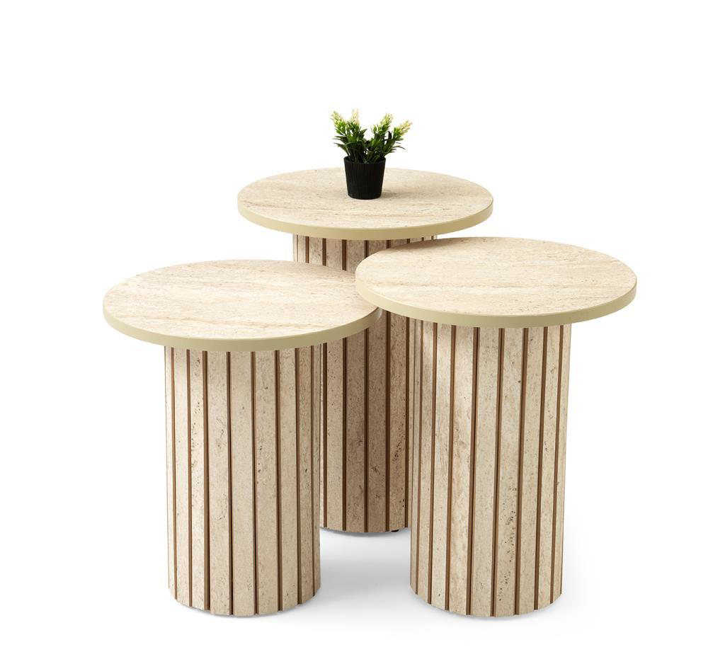 Sivas Gözde Mobilya Sivas Gözde Bohem 3'Lü Zigon Sehpa Sivas Gözde Mobilya Sivas Gözde Bohem 3'Lü Zigon Sehpa