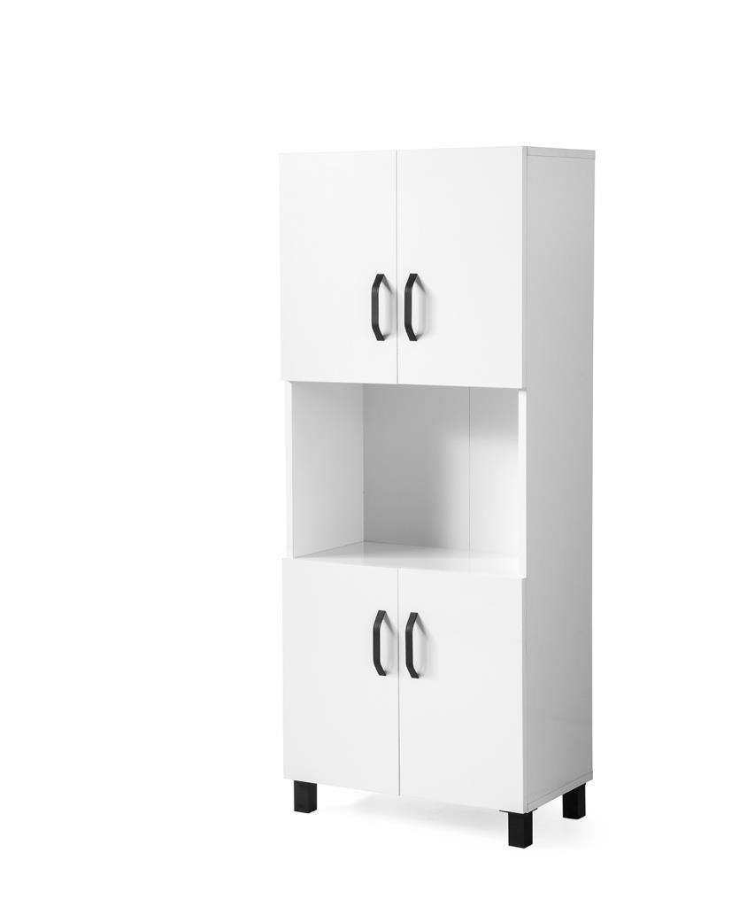 Sivas Gözde Mobilya Sivas Gözde Çok Amaçlı Fırın Kiler Dolabı Beyaz 