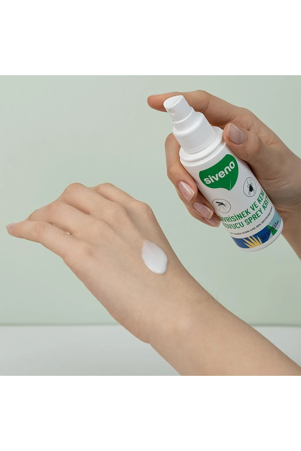 Siveno%100 Sivrisinek ve Kene Kovucu Sprey Krem 100 ml