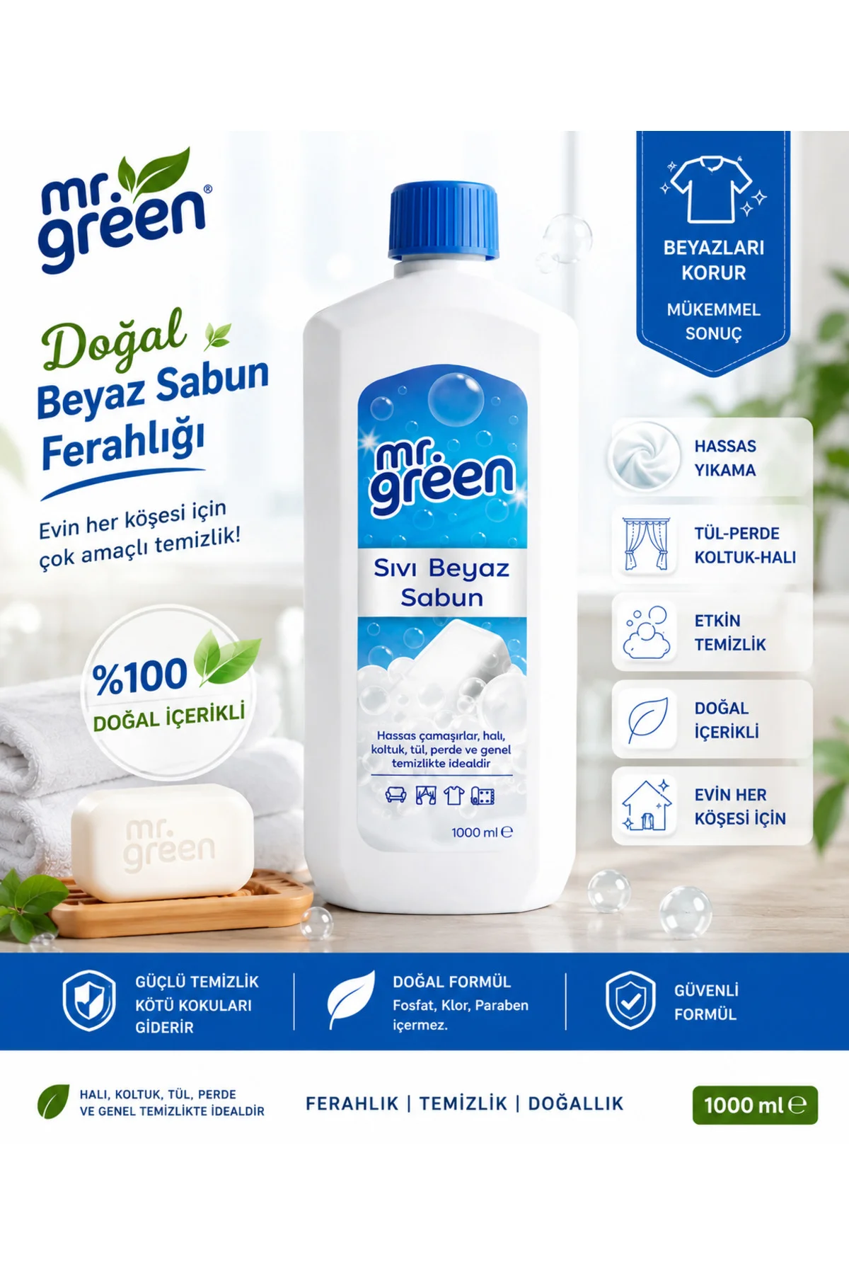 Sıvı Beyaz Sabun 1 Lt Fiyatı, Yorumları ve Özellikleri