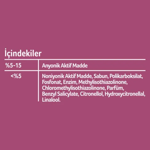 Sıvı Deterjan 2520 ML Renkliler - Çamaşır Deterjanı | Renk Koruyucu Fiyatı, Yorumları ve Özellikleri