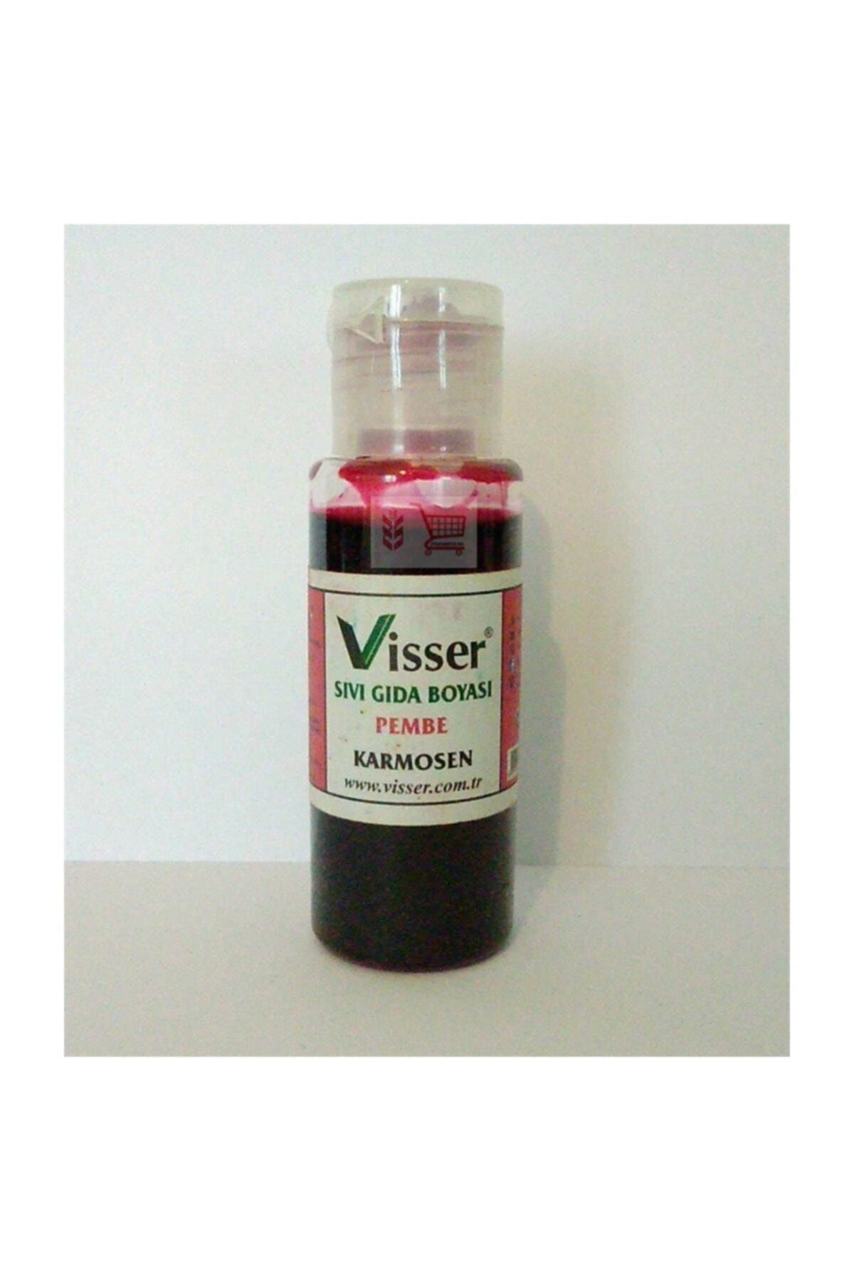 Visser Sıvı Gıda Boyası Pembe 30 Ml G.B