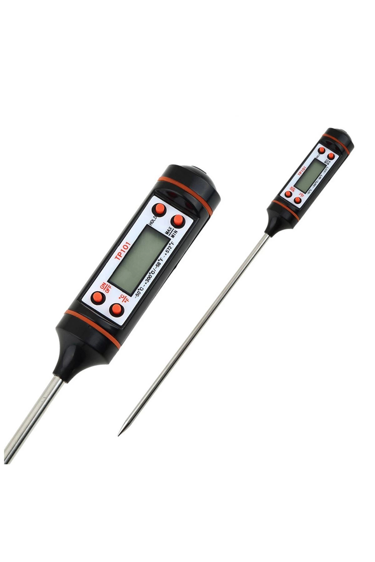 Sıvı Gıda Mutfak Termometresi Daldırma Tipi Tepeyüzbir /