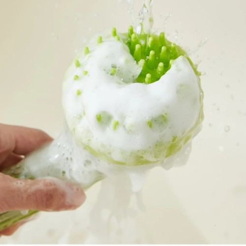 Sıvı Hazneli Evcil Hayvan Tarağı 2'li Fonksiyon Şampuan Hazneli K