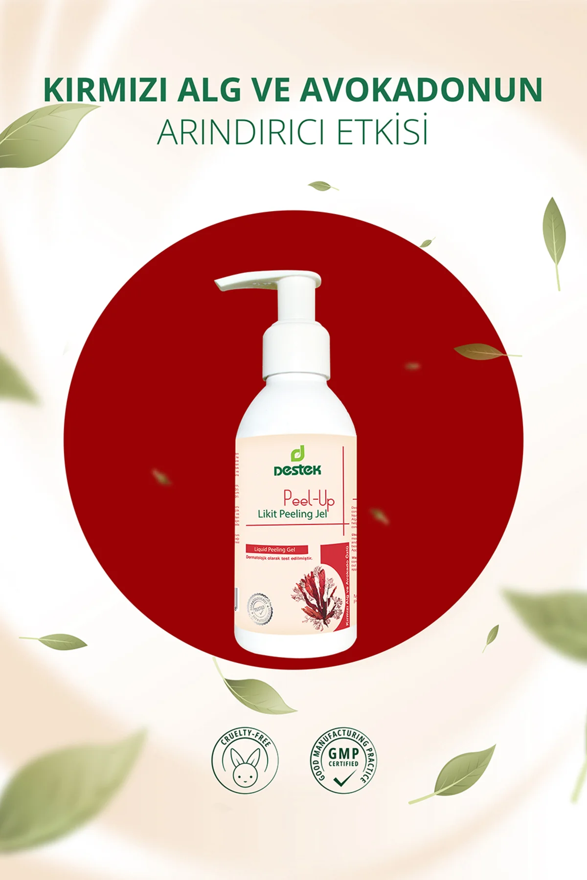 Sıvı Peeling 150 ml Besleyici Arındırıcı El Yüz Vücut Peelingi