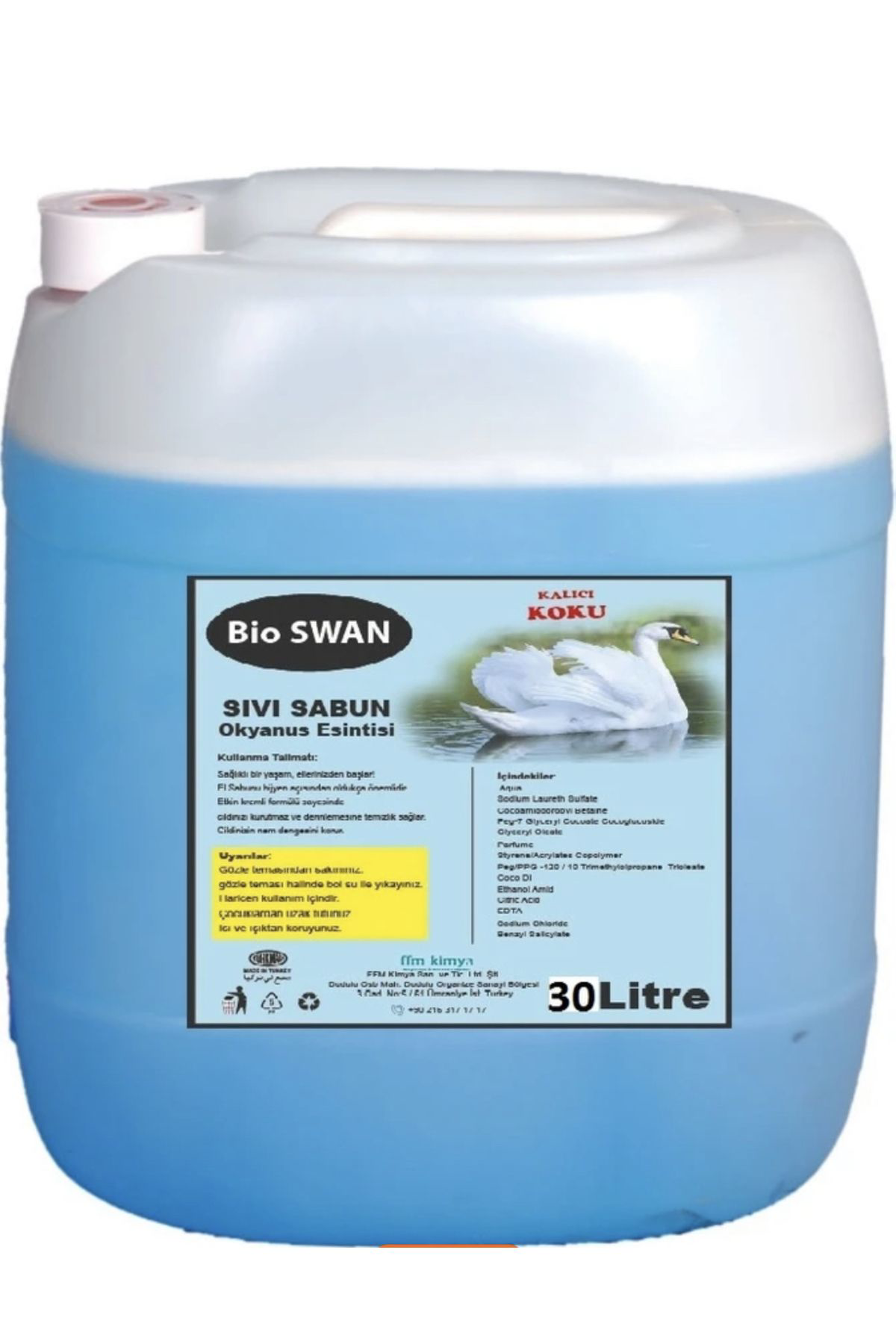 Bioswan Sıvı Sabun 30 Kg