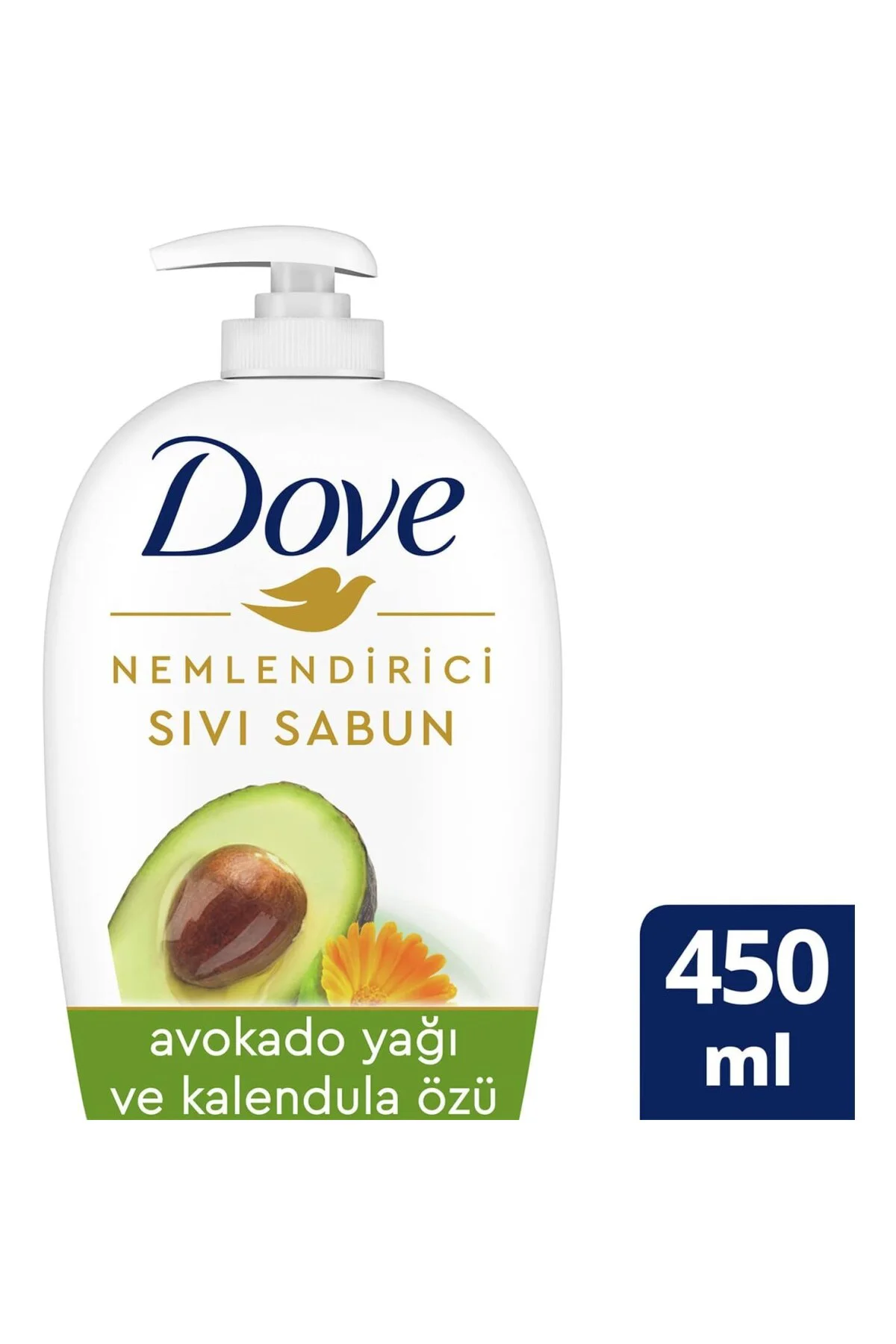 Sıvı Sabun, Avokado Yağı ve Kalendula Özlü 450 ml
