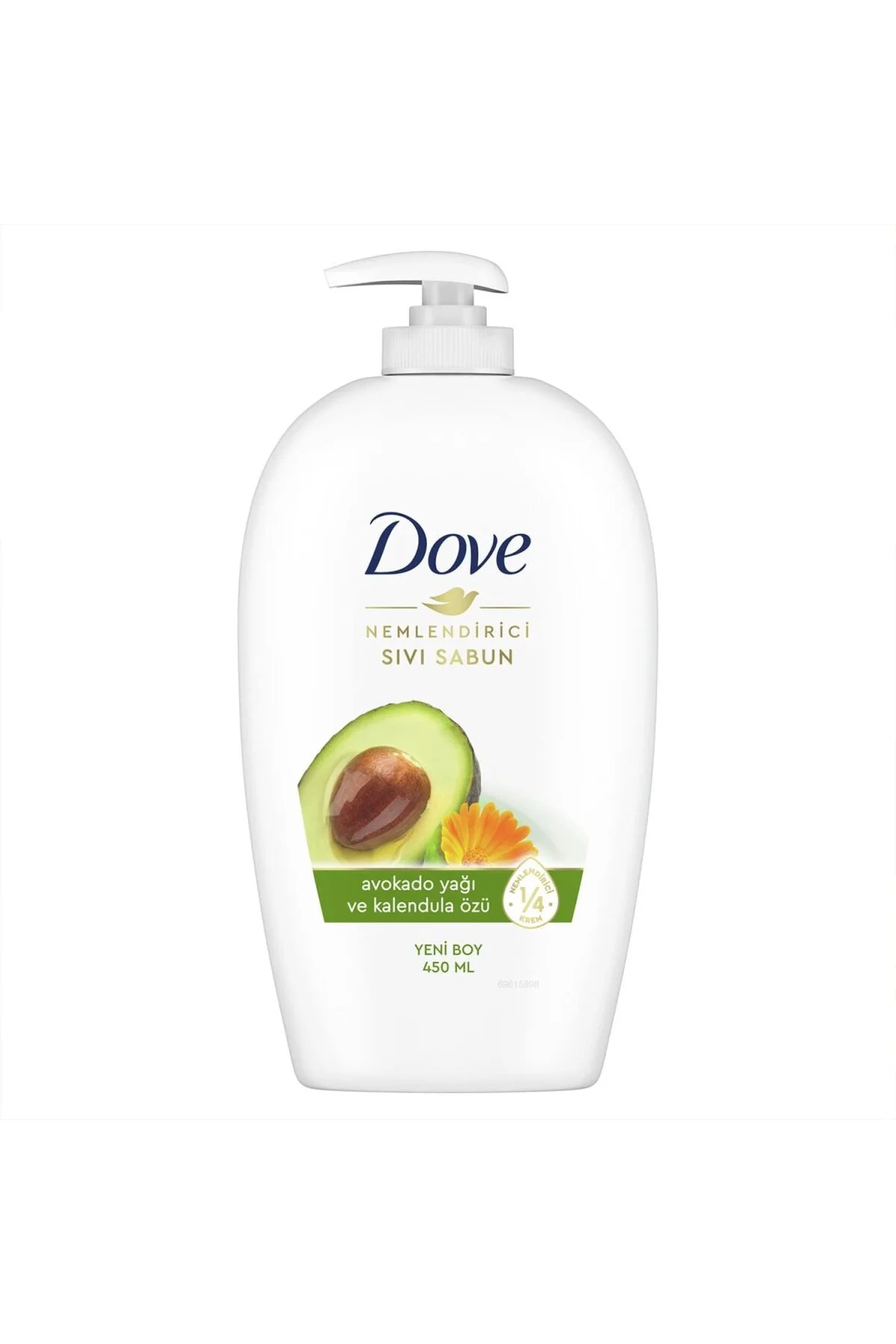 Sıvı Sabun, Avokado Yağı ve Kalendula Özlü 450 ml