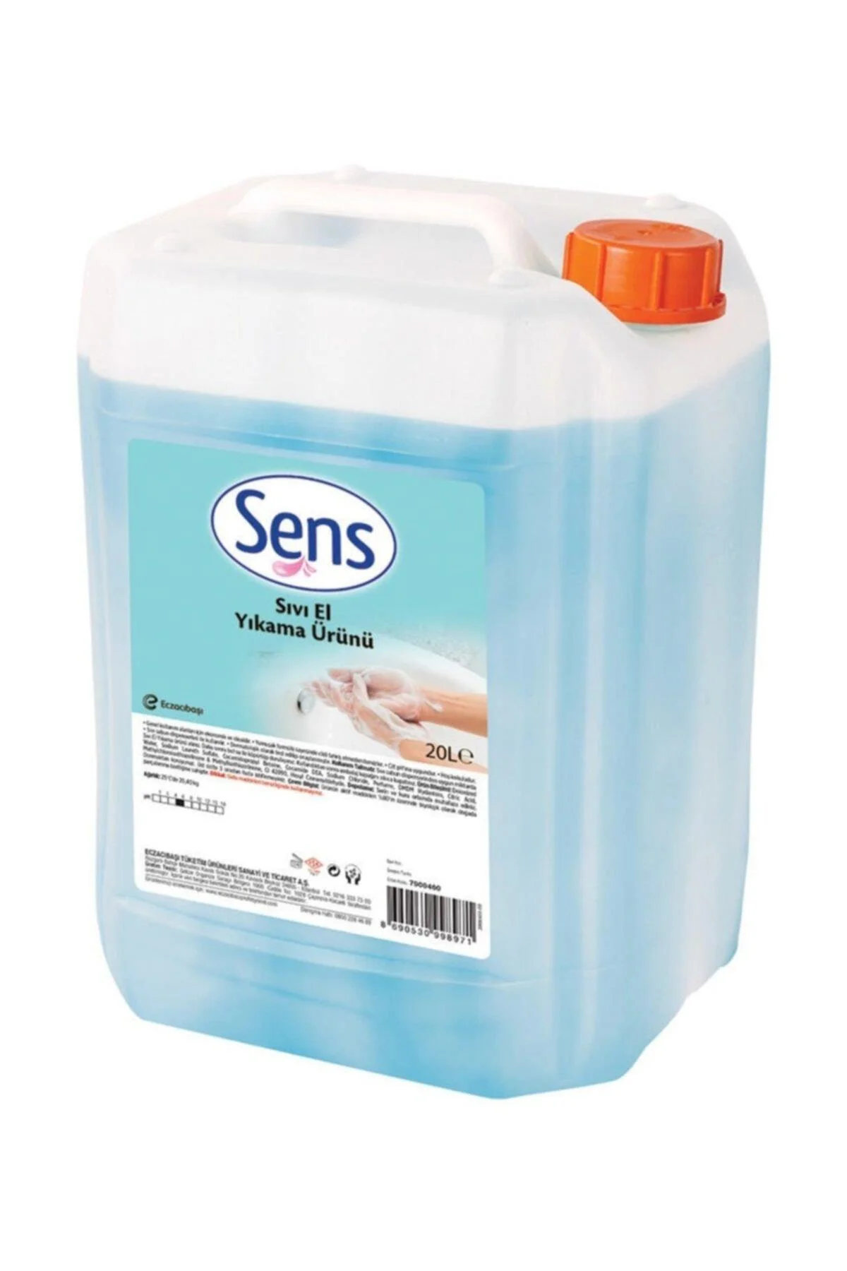 Sıvı Sabun Mavi 20 Lt