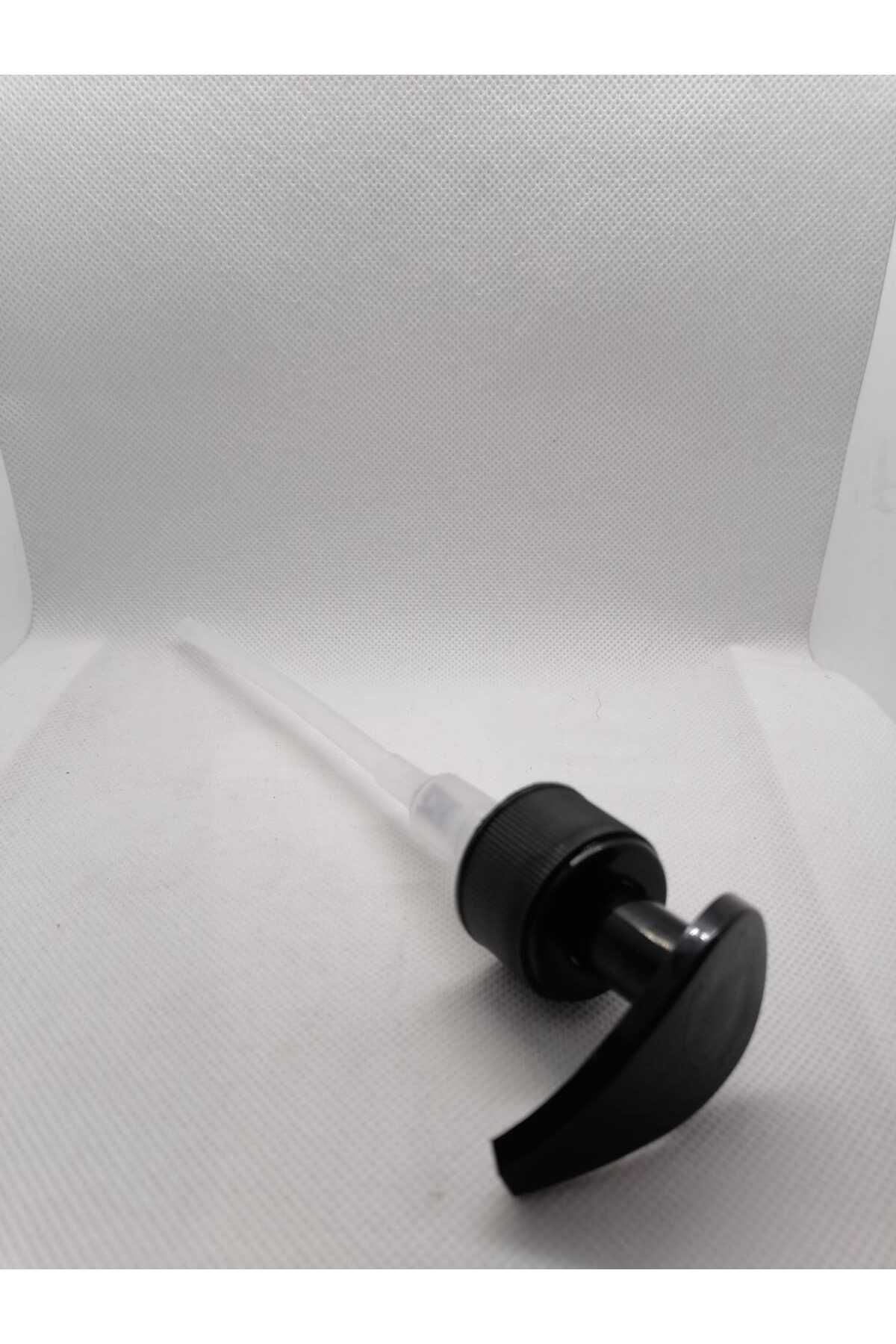 Pet Sıvı Sabun Pompası - Yedek Pompa - 28 Ağız - Siyah