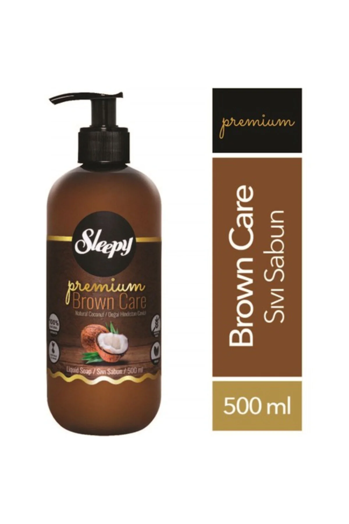 Sivi Sabun Premium Brown Care Doğal Hindistan Cevizi 500 Ml Fiyatı, Yorumları ve Özellikleri