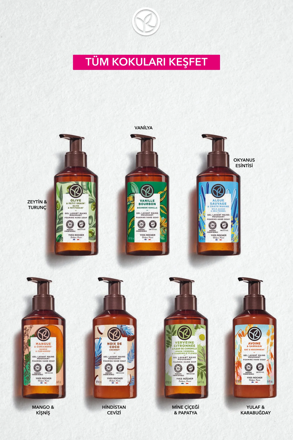 Sıvı Sabun- Romantik Kır Çiçekleri- SLS,SLES İçermez,Vegan-190ml