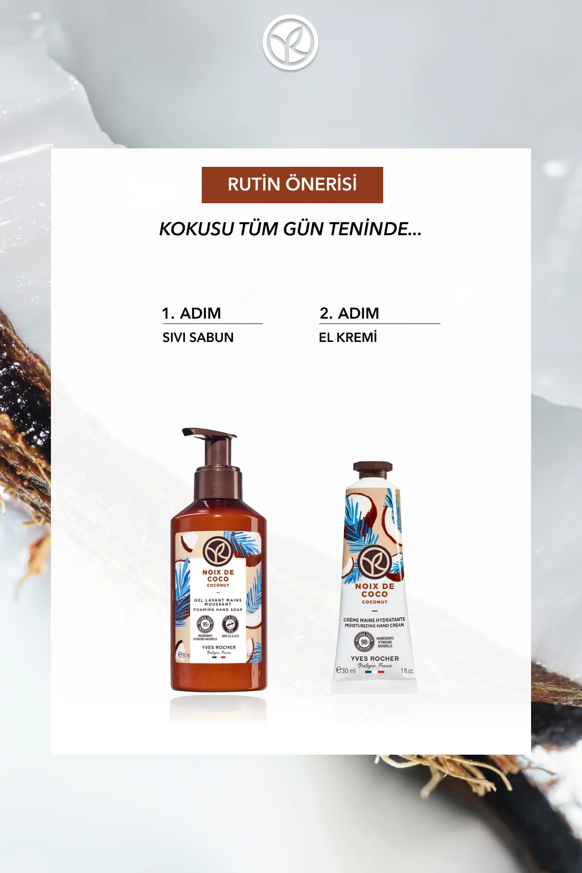 Sıvı Sabun- Tropikal Hindistan Cevizi - SLS,SLES İçermez,Vegan-19