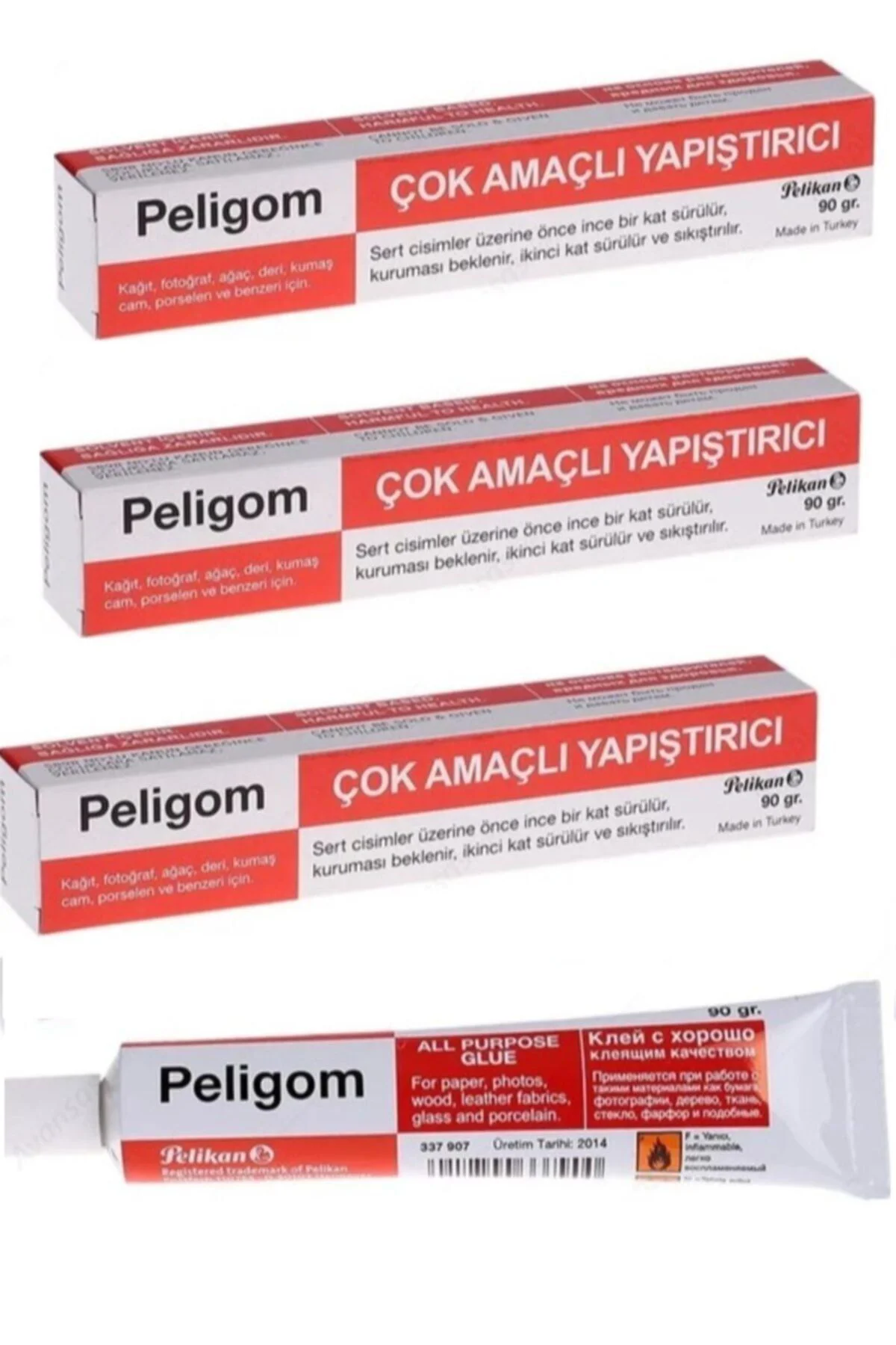 Sıvı Yapıştırıcı 90 Gr Çok Amaçlı 3 Adet.
