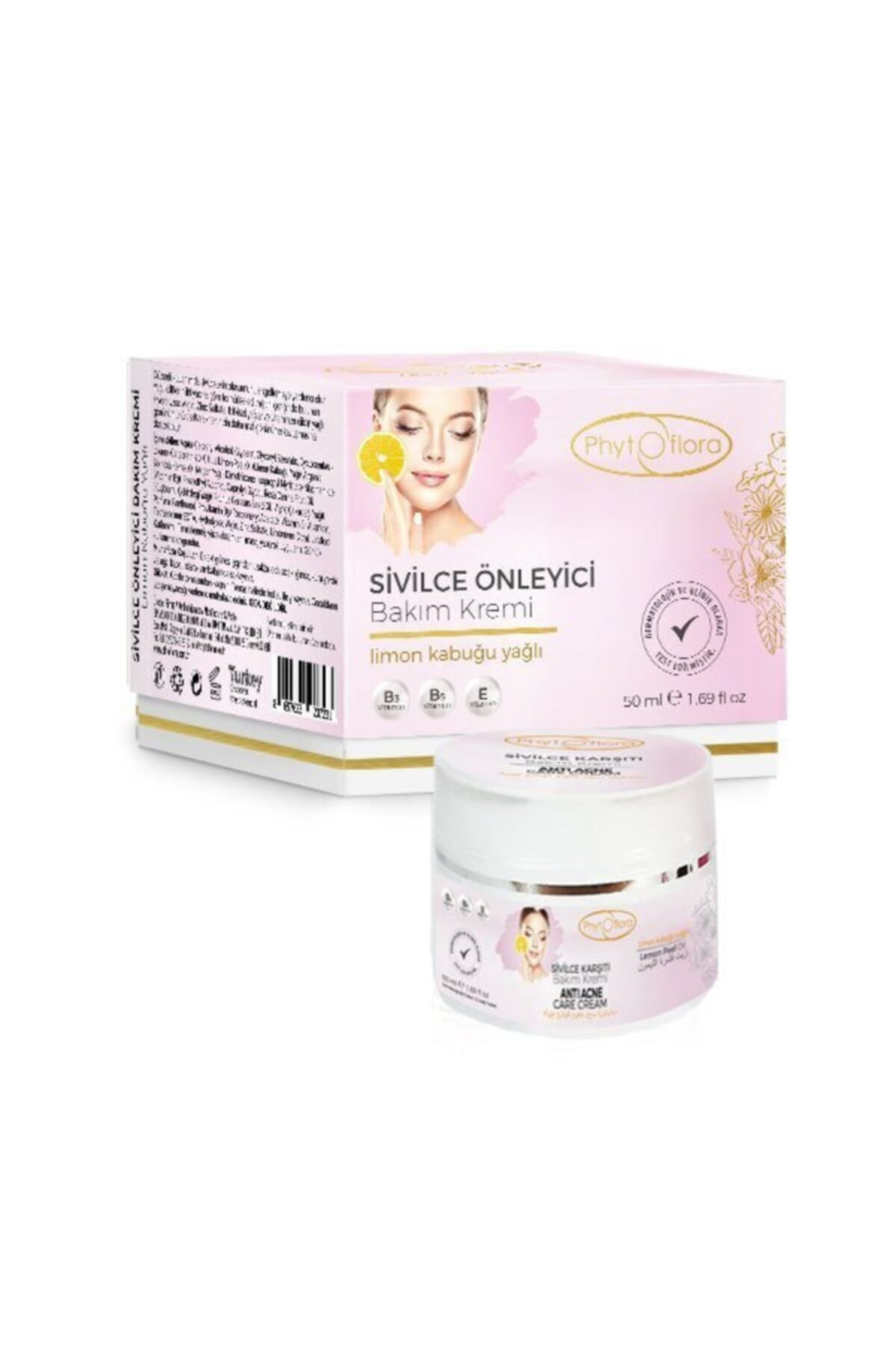 Sivilce Karşıtı Bakım Kremi 50 Ml(kimyasal Madde Kullanılmamaktad