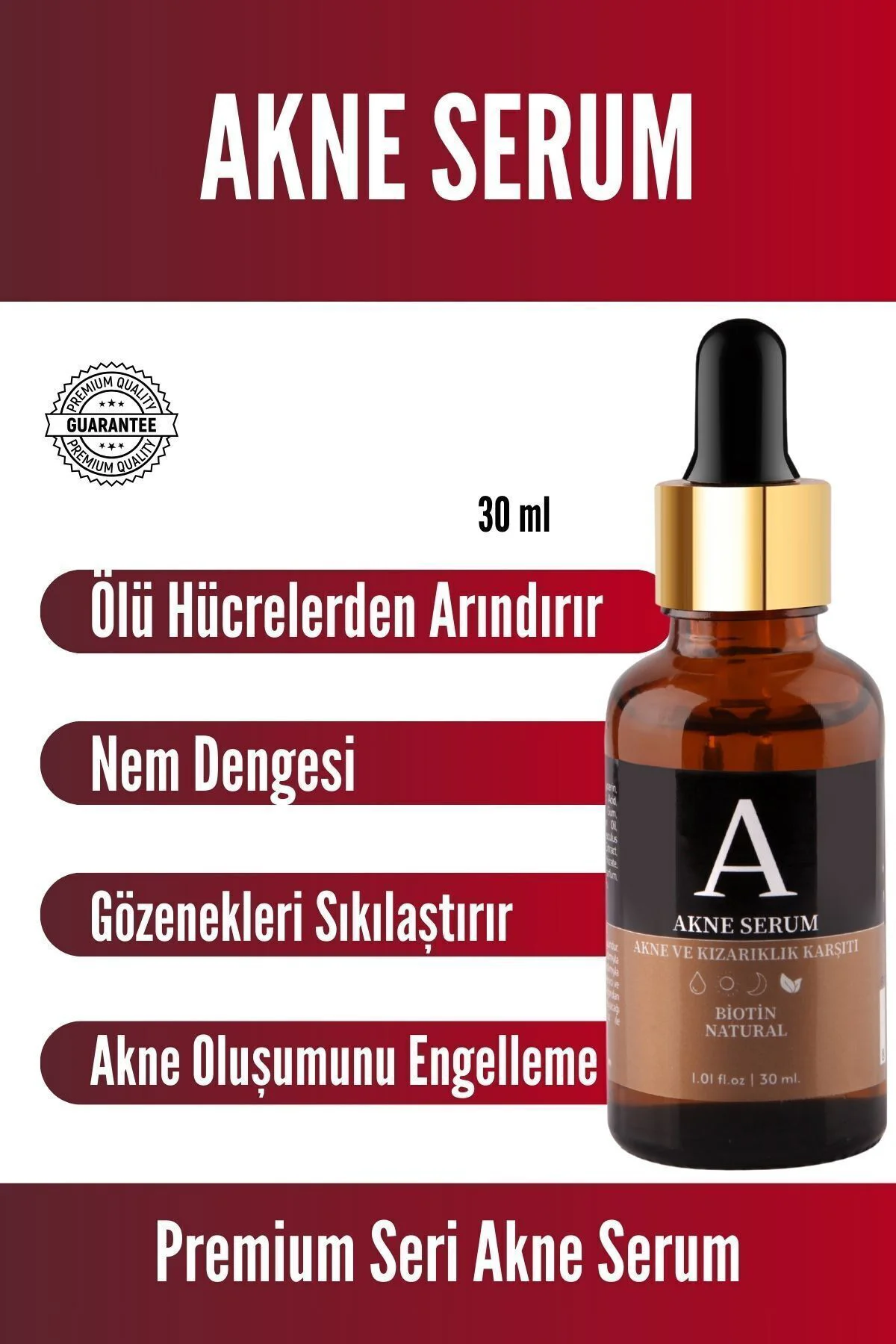 Sivilce Ve Akne Karşıtı Gözenek Sıkılaştırıcı Cilt Serumu Salisil