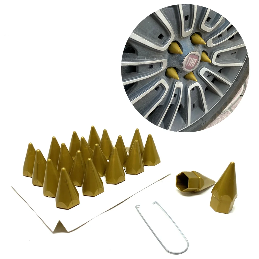Sivri Mermi Bijon Kapağı Sökme Aparatlı Altın Sarı 19mm Sivri Mermi Bijon Kapağı Sökme Aparatlı Altın Sarı 19mm