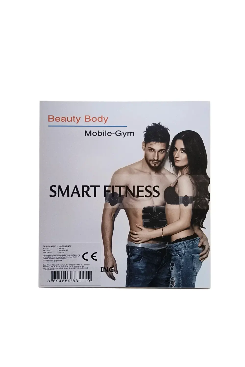 Six Ped Karın Kas Kol Vucut Çalıştırma Masaj Tens Aleti