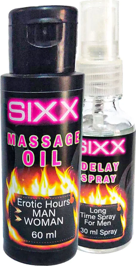Sıxx 60 ml Erotik Masaj Yağı ve 30 ml Deıaysprey Seti - Çiftlere Özel Keyif Fiyatı, Yorumları ve Özellikleri