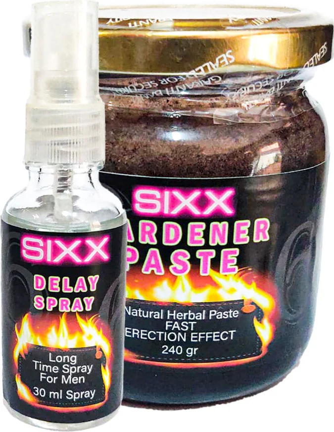 Sixx Delay 30 ml Sprey + Erkeklere Ekstra Destek Özel Macun 240 gr - Erkek Performans Desteği Fiyatı, Yorumları ve Özellikleri