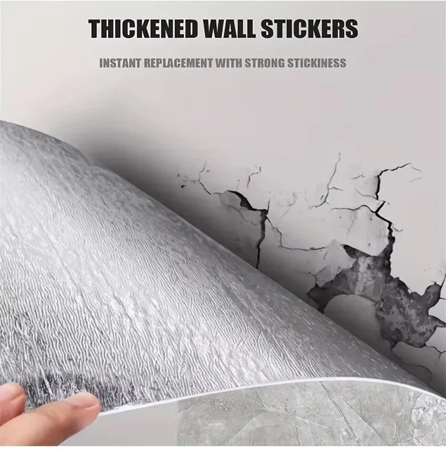 SİYAERMER DESENLİ ALÜMİNYUM PLASTİK DUVAR STİCKER (30*30)