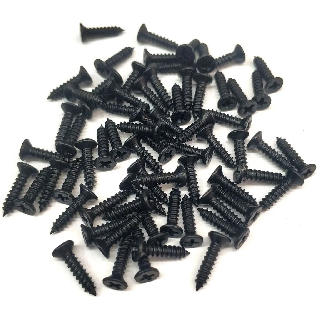 Siyah 1000 Adet Klips Vidası 2,2x9,5 mm YHB - Konik Başlı Kutu, Sandık, Ayak, Askı, Mini Vida Siyah 1000 Adet Klips Vidası 2,2x9,5 mm YHB - Konik Başlı Kutu, Sandık, Ayak, Askı, Mini Vida