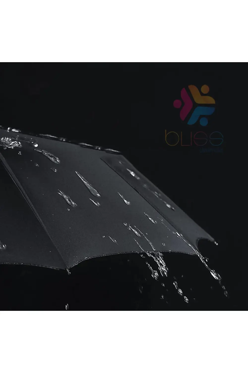 Siyah 12 Telli Şemsiye