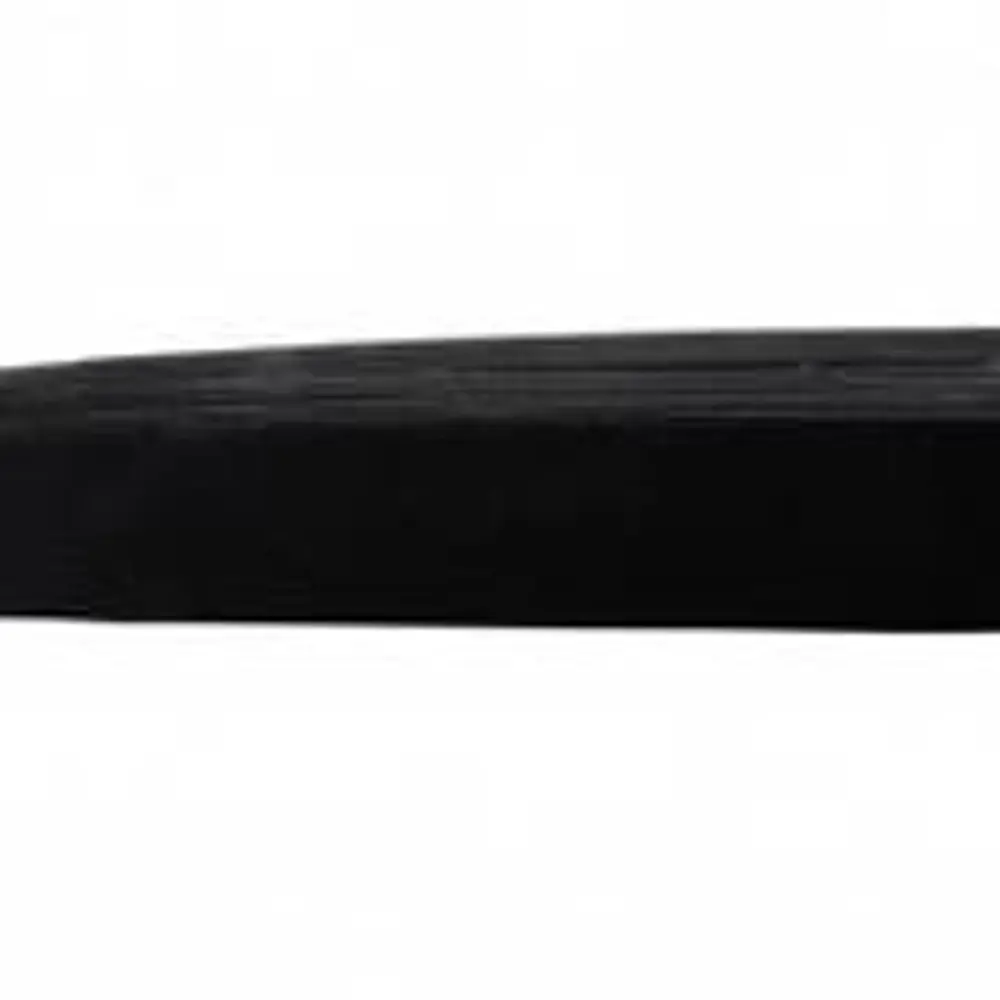 SİYAH - 2.5CM PAÇA LASTİK GENİŞ 10MT.