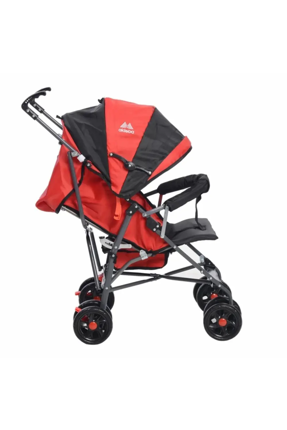 Siyah 3 Kademe Yatarlı Yatar Baston Puset Bebek Arabası  3018