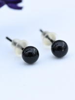 SİYAH 4 MM TOP KÜPE-KÜPE45 SİYAH 4 MM TOP KÜPE-KÜPE45