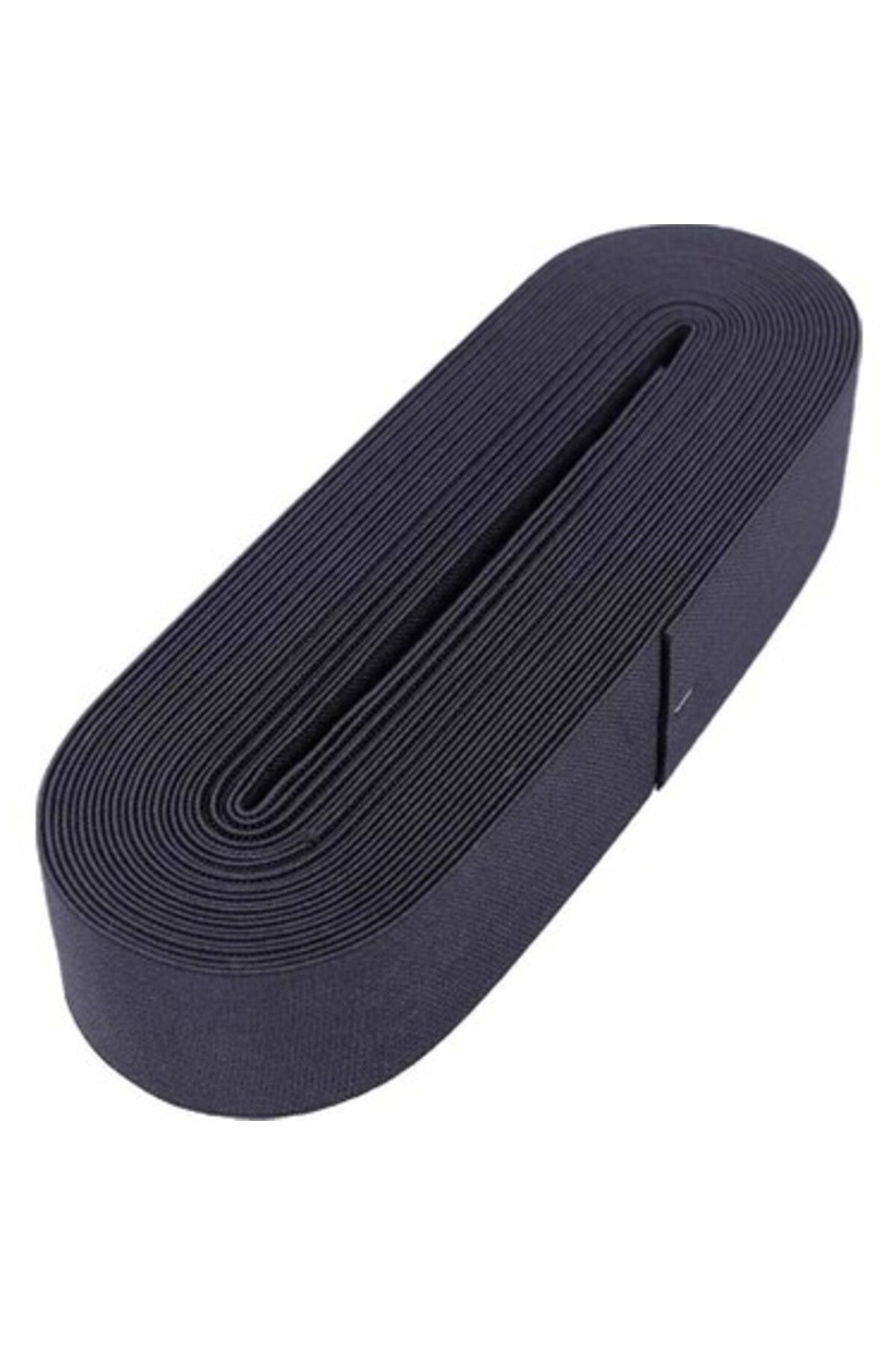 Ok Aksesuar Siyah - 4Cm Paça Lastik Yassi Geniş 10Mt. Go50603718160