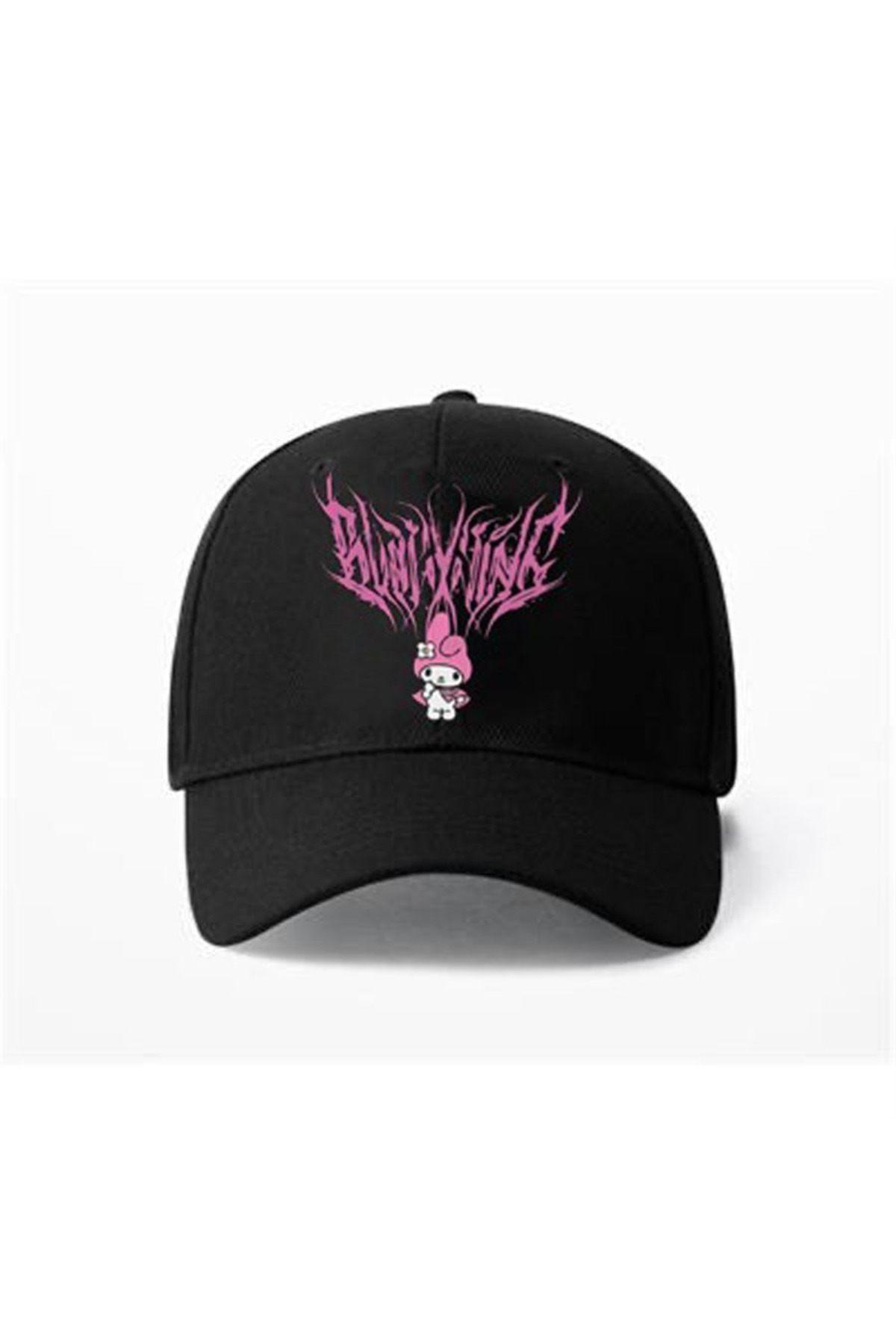 Siyah Anime My Melody - Sanrio Şapka