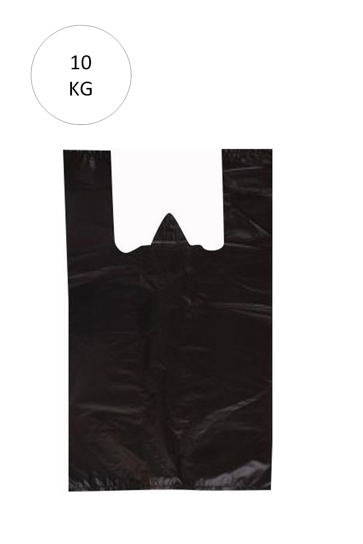 Just Cheap Store Siyah Atlet Poşet Orta Boy 29X50 Cm Takriben 850 Adet 10 Kg