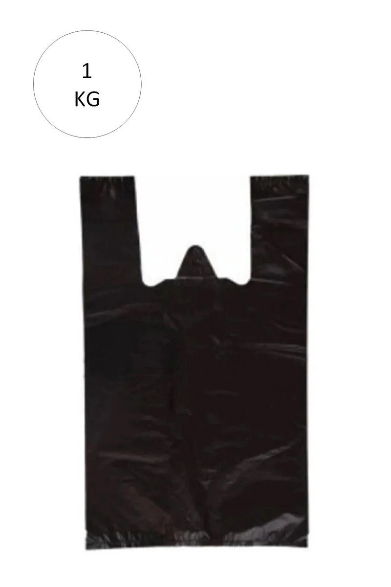 Siyah Atlet Poşet Mini Boy 20x34 cm - 1 Kg (235 Adet) | Hışır Poşet Fiyatı, Yorumları ve Özellikleri