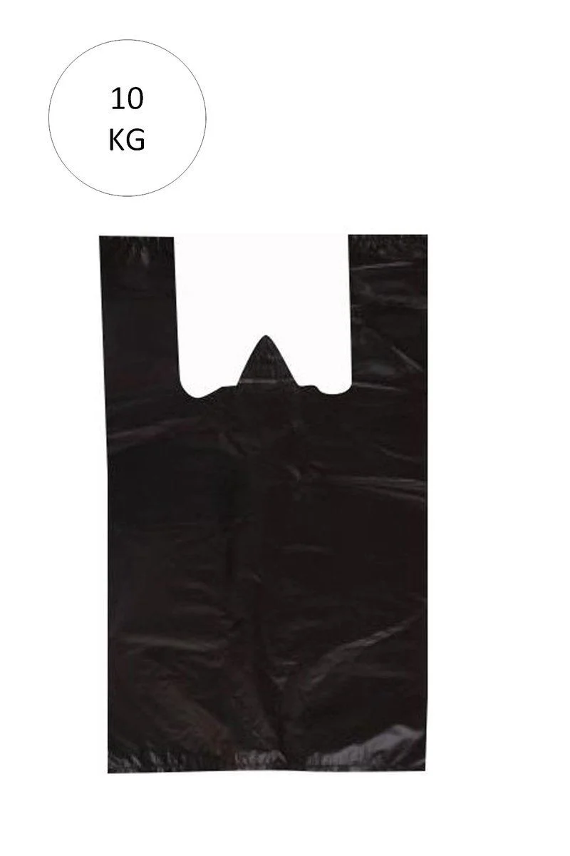 Siyah Atlet Poşet Orta Boy 29x50 cm - 10 Kg Paket (850 Adet) | Hışır Poşet Fiyatı, Yorumları ve Özellikleri