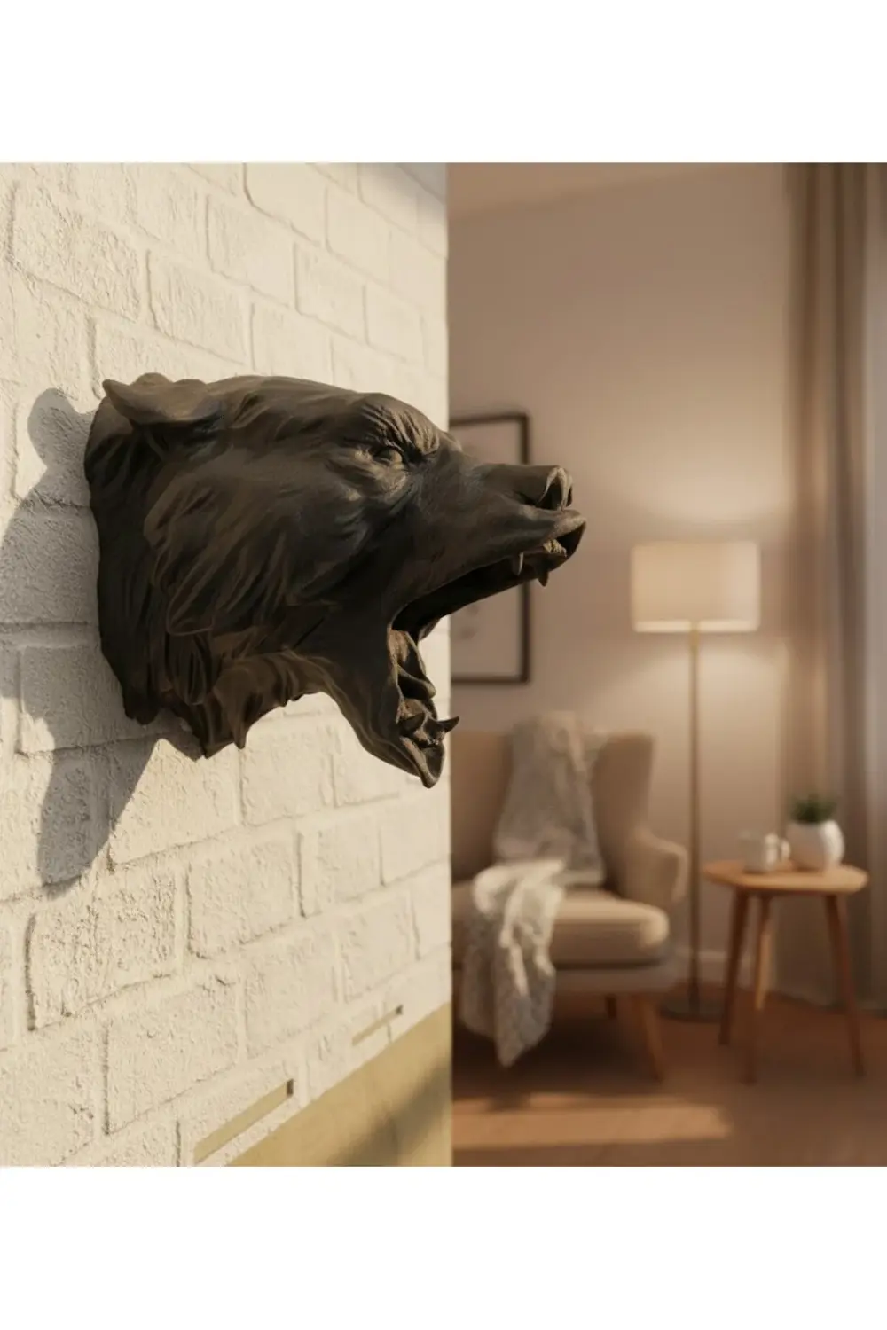 Siyah Ayı Duvar Aksesuarı