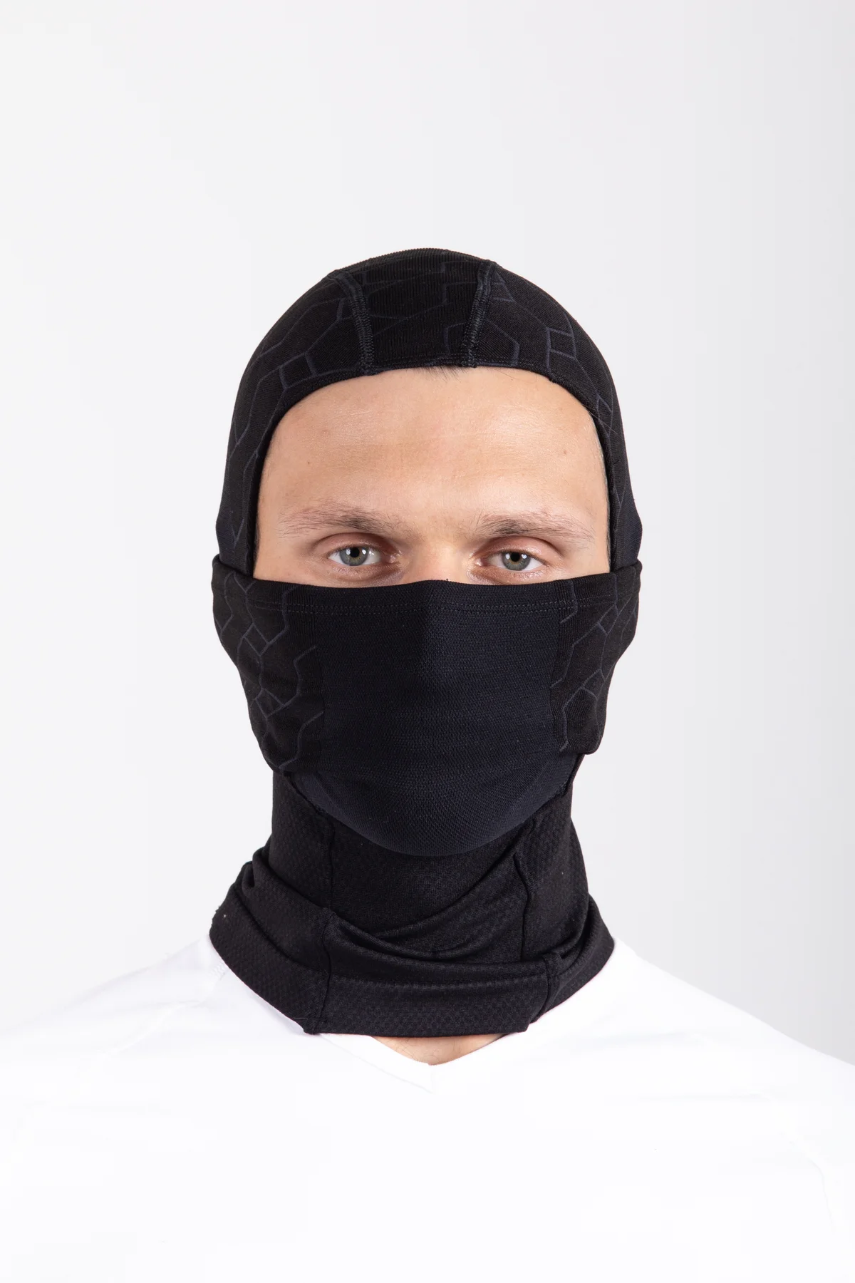 Siyah Balaklava Termal Kar Maskesi Unisex