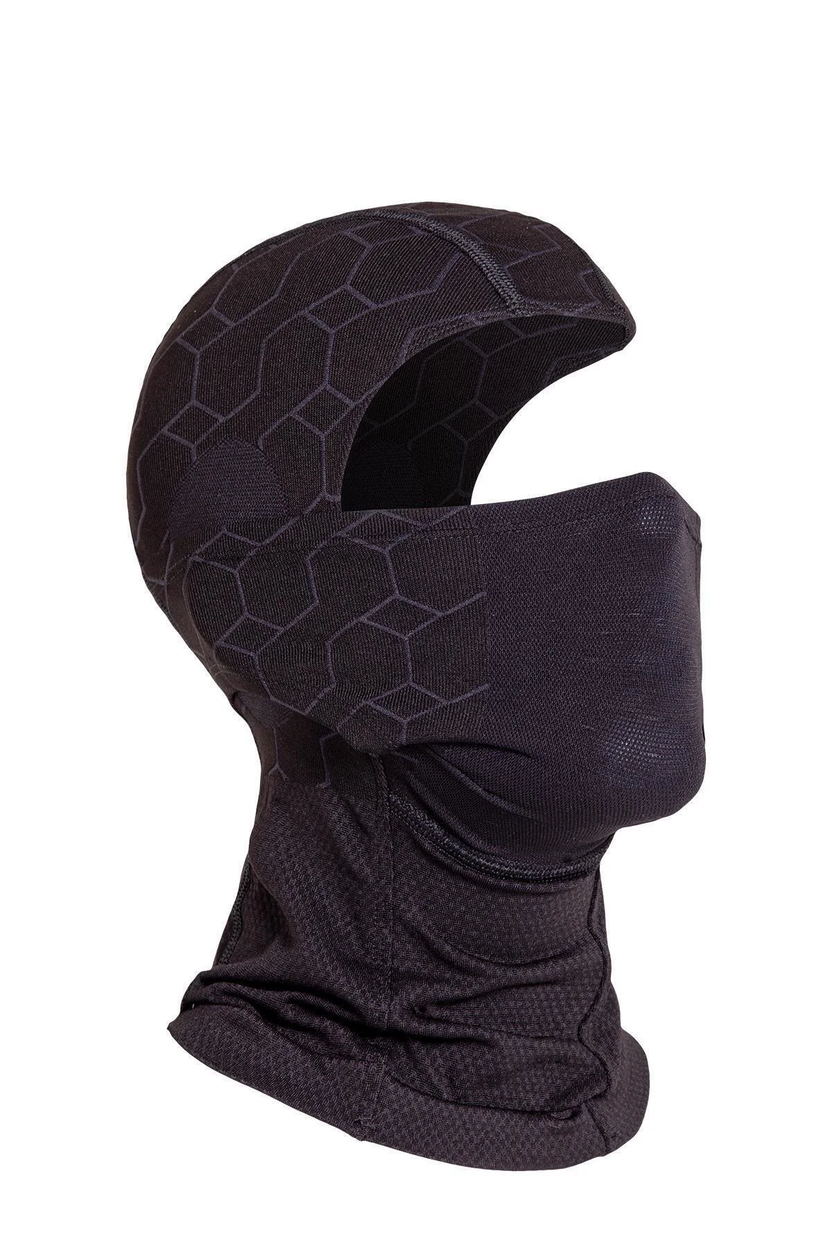 Siyah Balaklava Termal Kar Maskesi Unisex